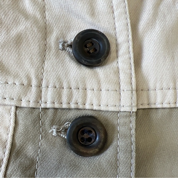 Ulla Johnson August Two Tone Cotton Twill Straight Leg Pants 6 Cropped - Picture 6 of 14